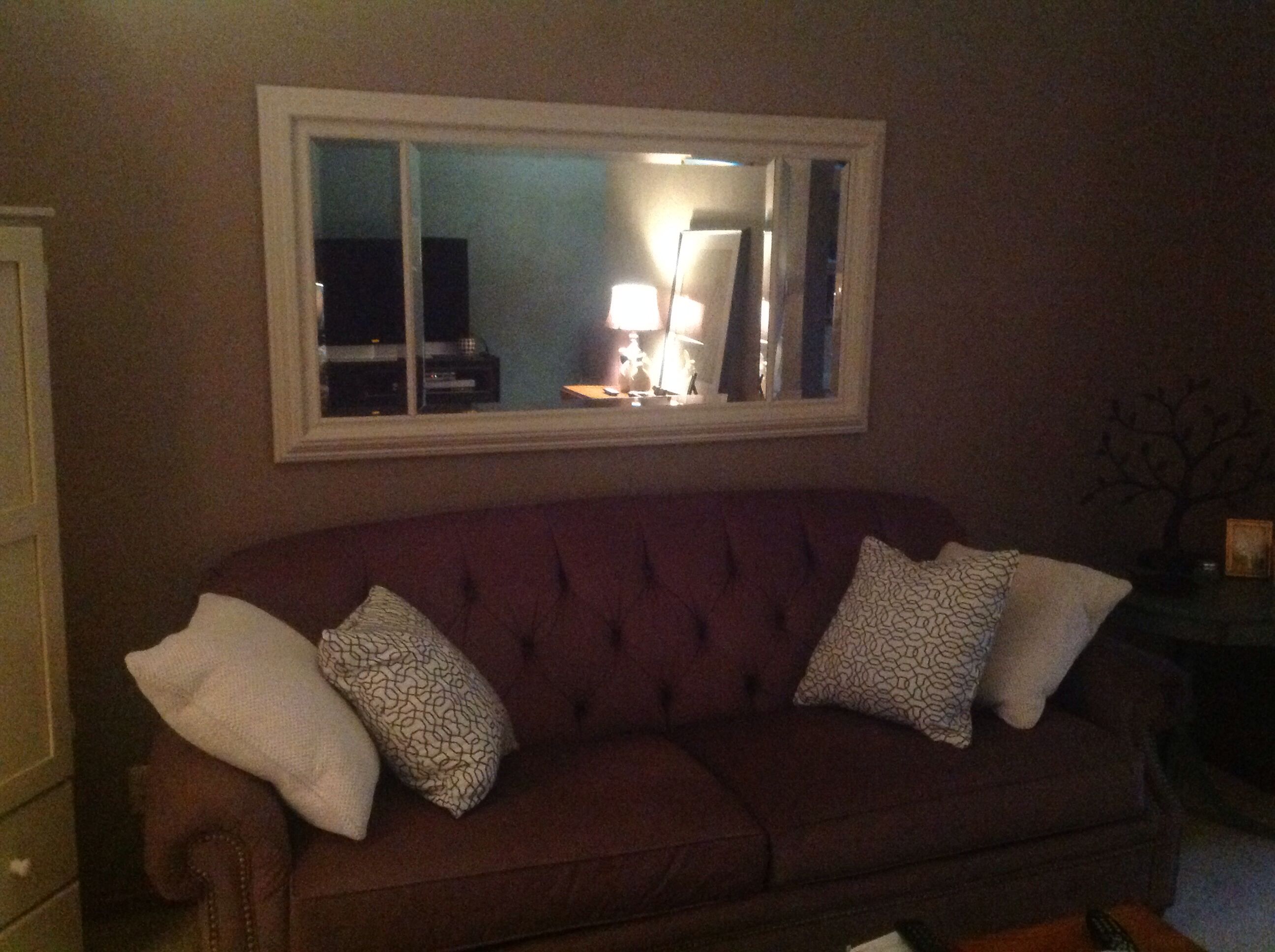 Sofa Mirror Wall
