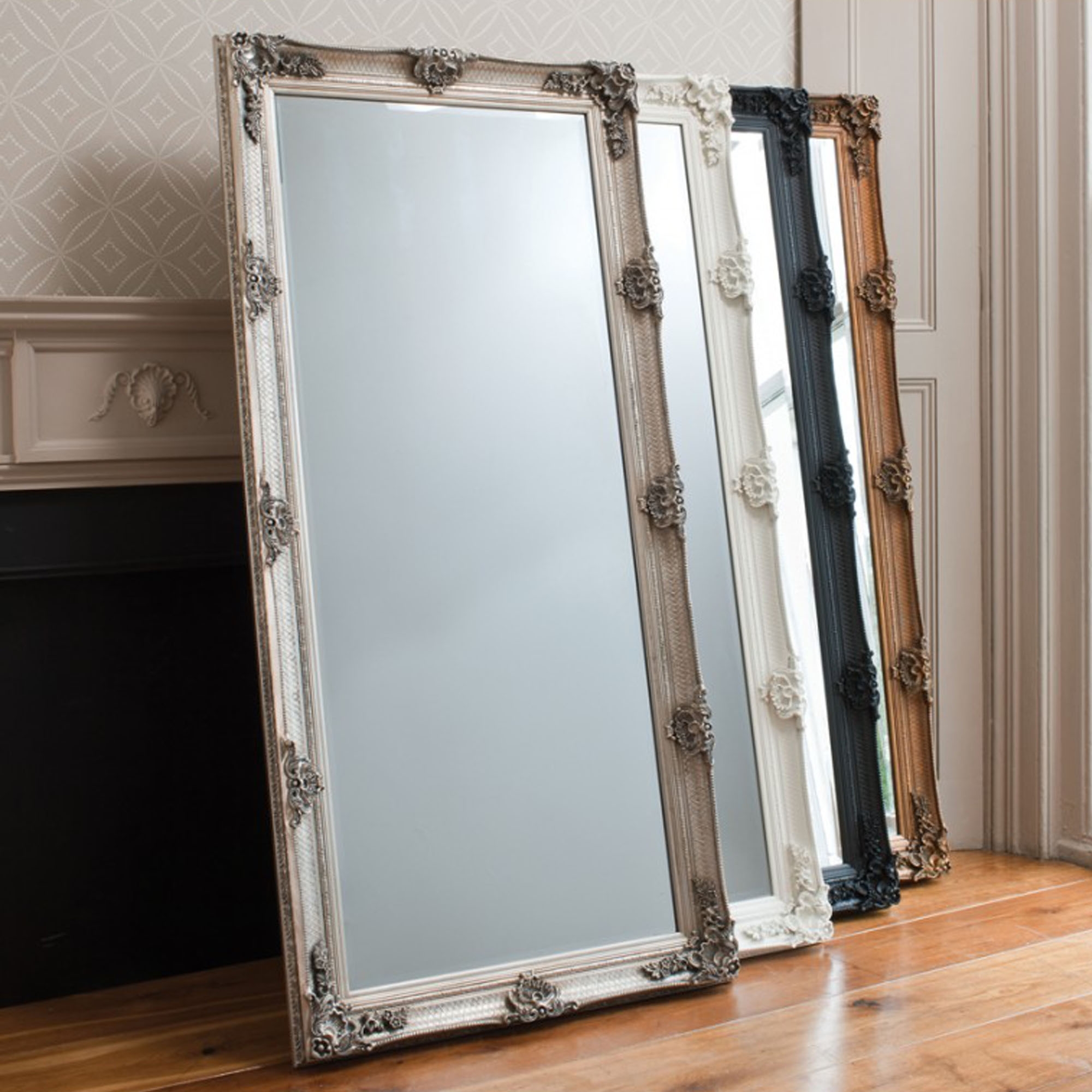 Large Silver Floor Mirror: A Reflection Of Refined Elegance