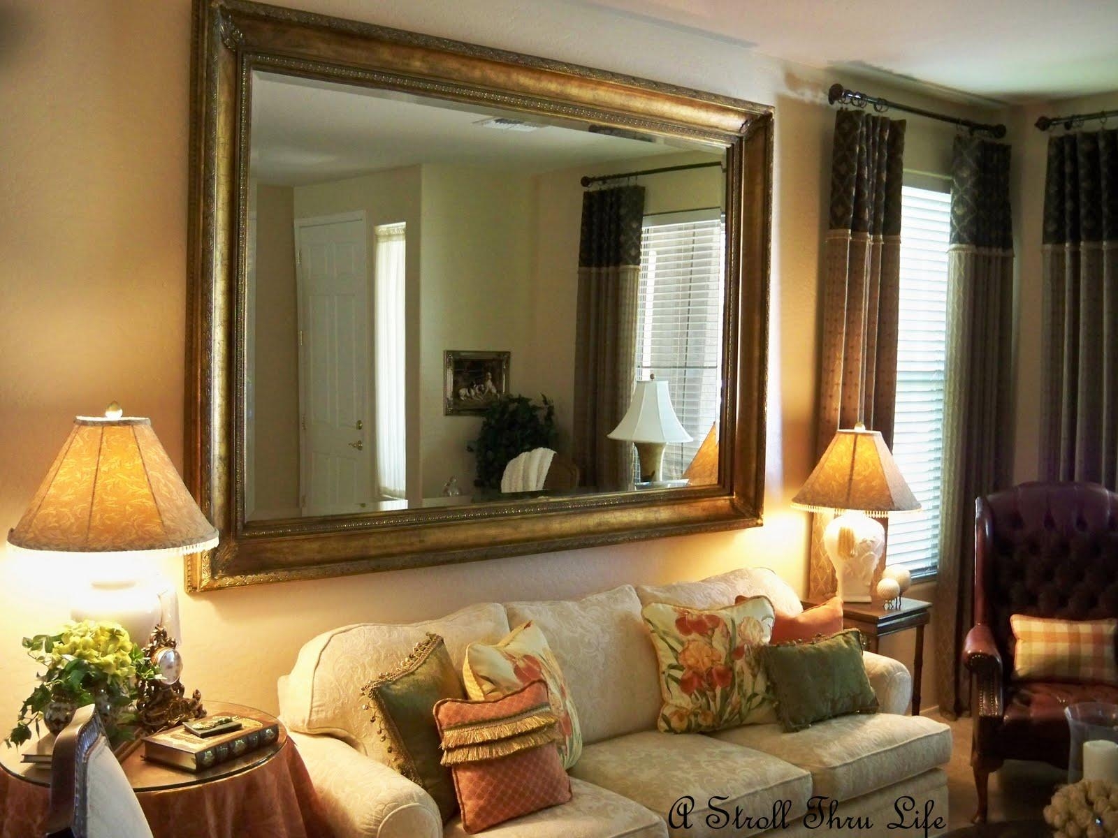 Decorating With Mirrors For Living Room Walls