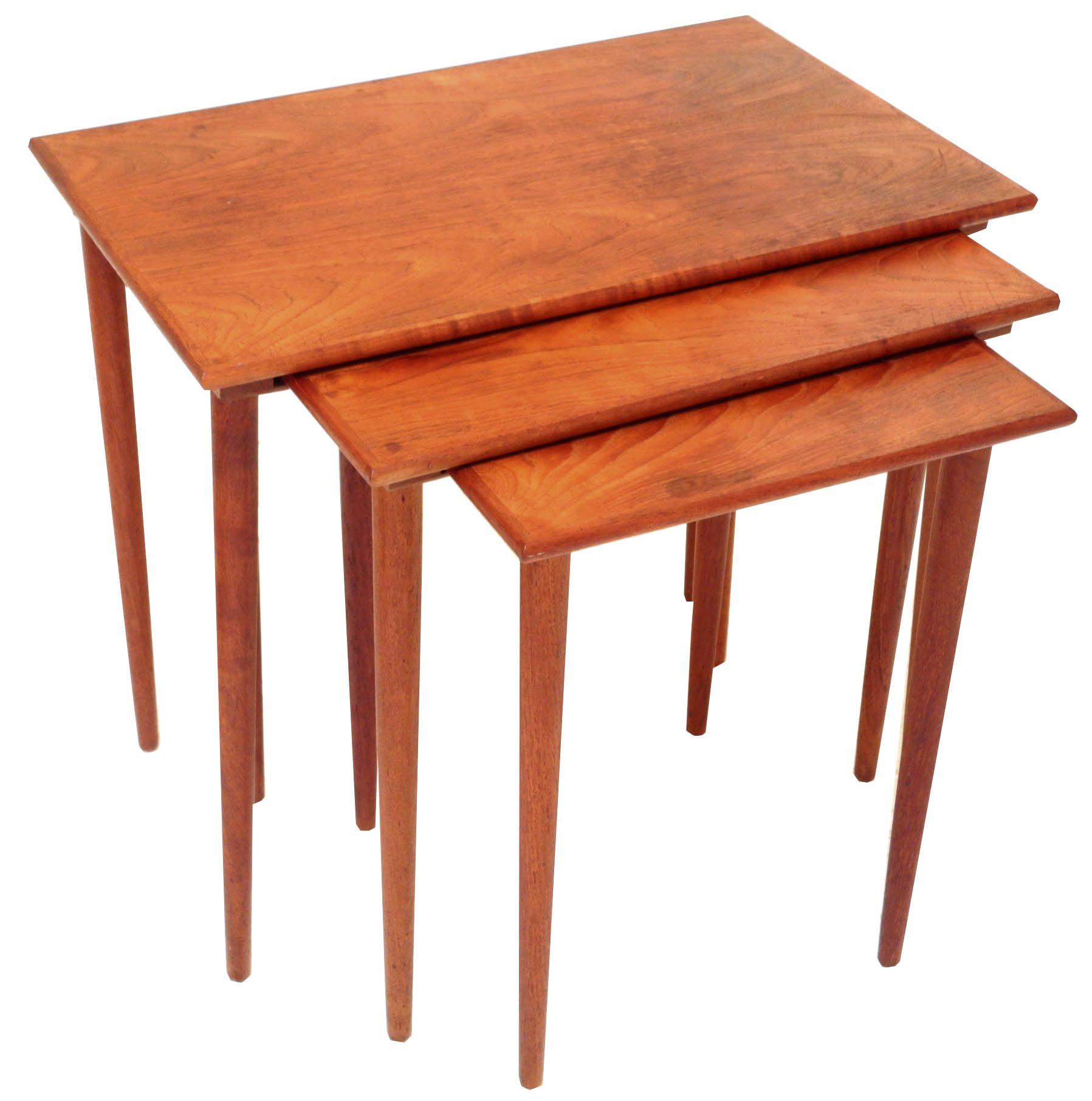 Teak Wood Nesting Tables Furniture