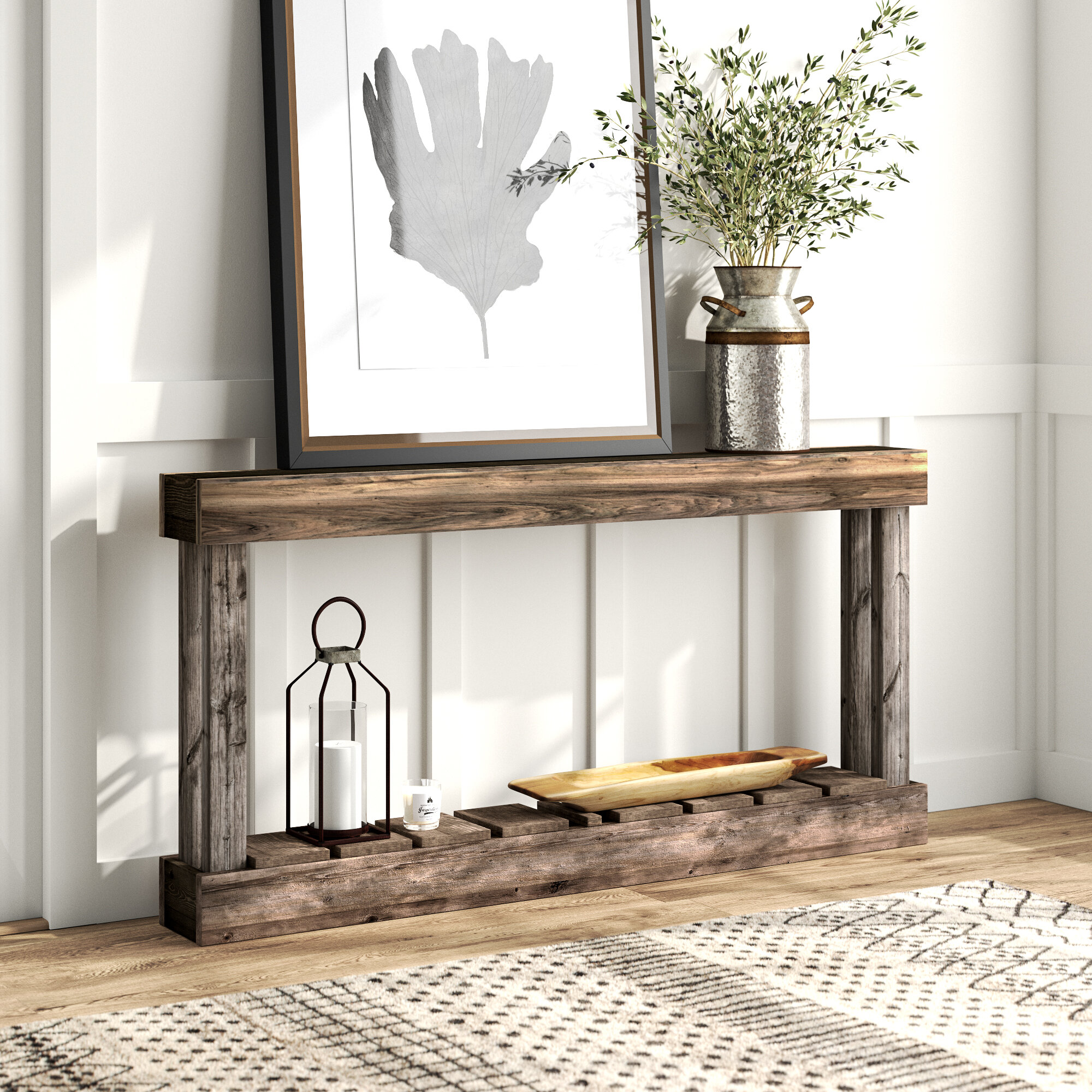 Reclaimed Wood Console Wholesale