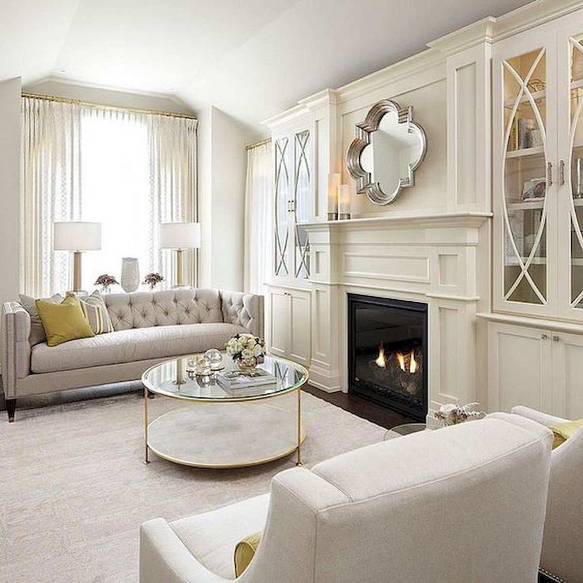 Apartment Living Room Design: Comfortably Elegant