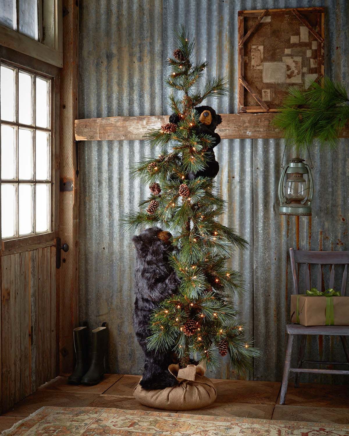 Country Christmas Tree Decorating Ideas