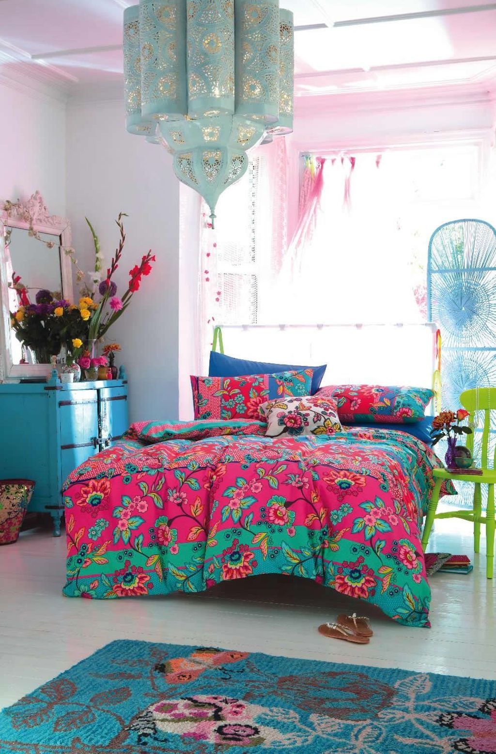 Exotic Fun Colorful Boho Bedding