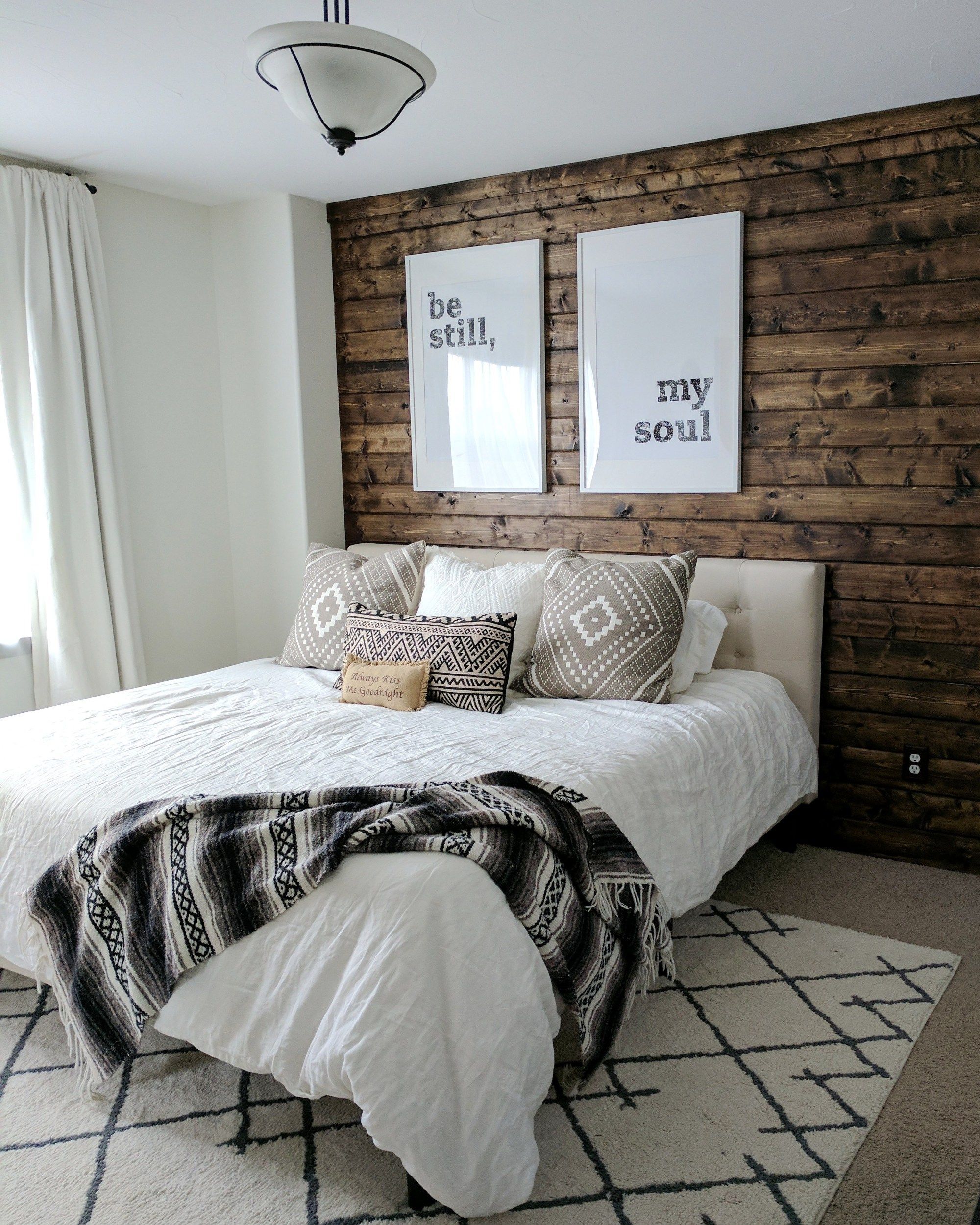 Budget Friendly Beauty: Cost Effective DIY Bedroom Accent Wall Projects