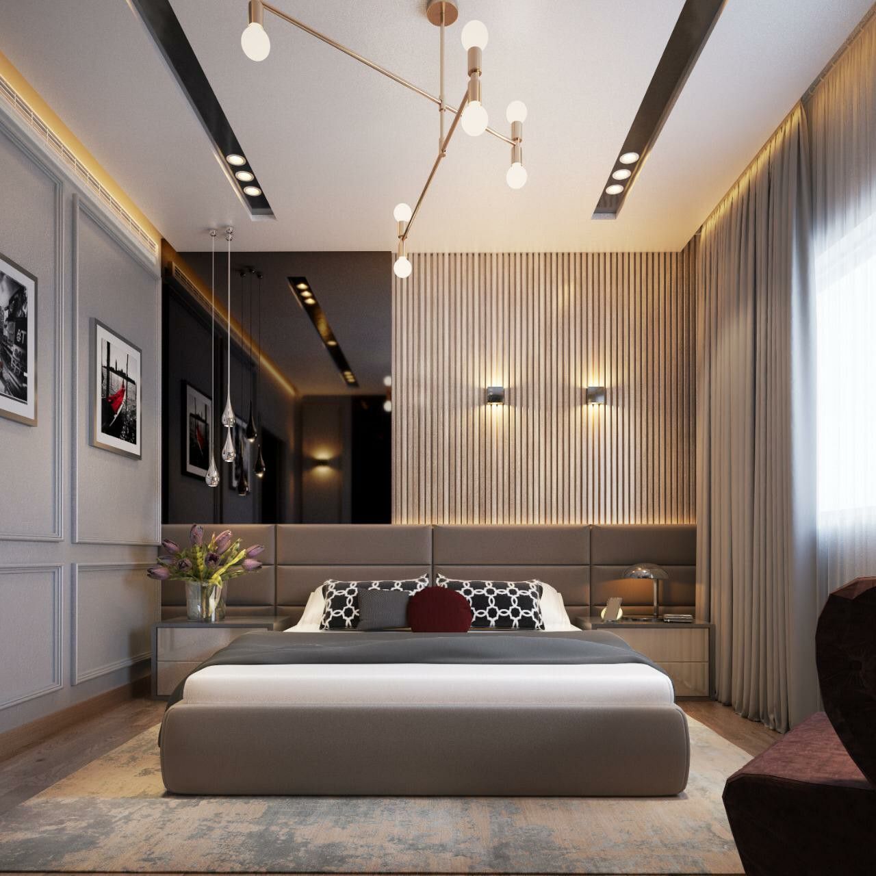 Luxurious Heights: High End Bedroom Ceiling Ideas For A Grand Ambiance