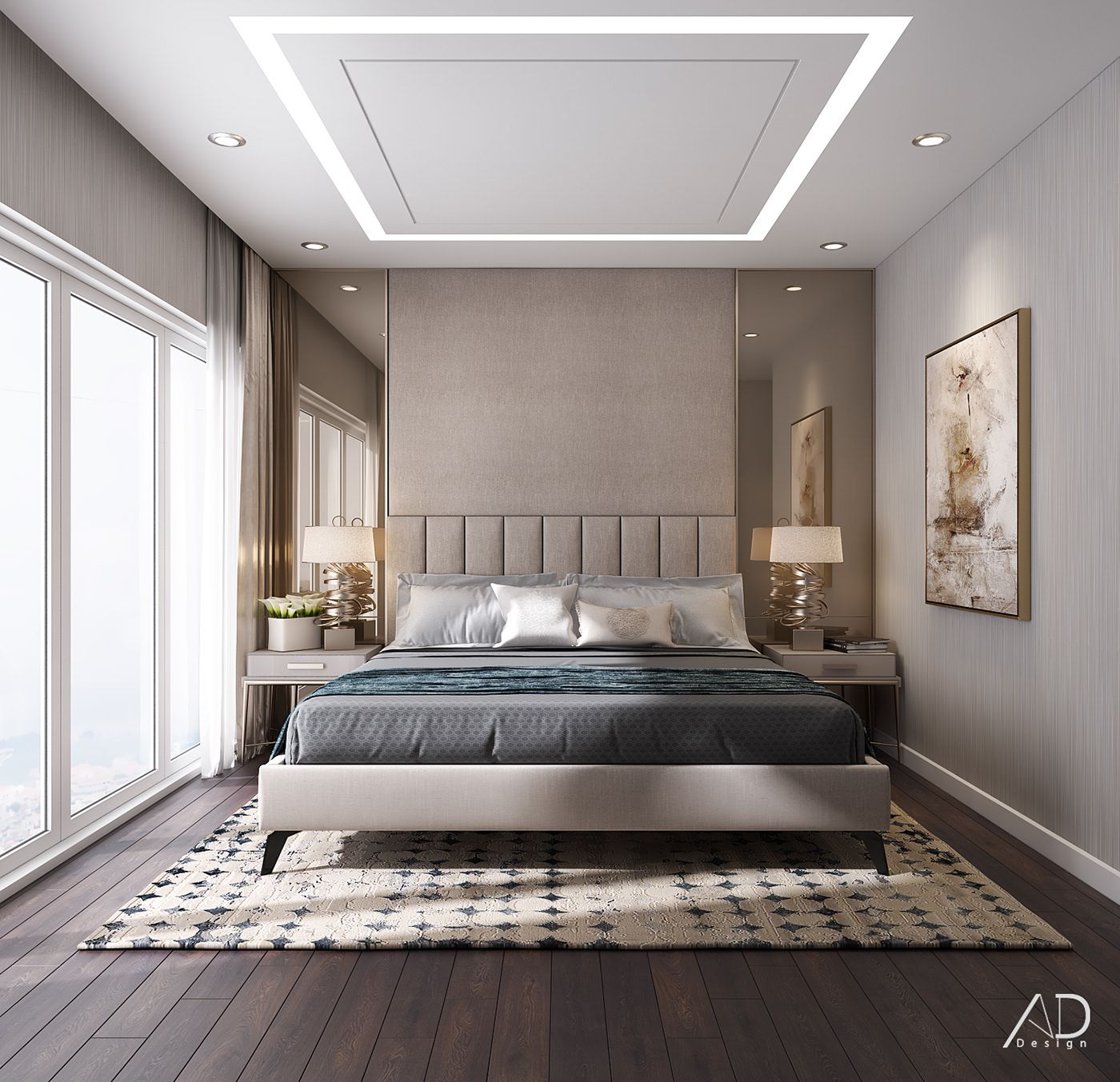 Above All: Transform Your Bedroom With Unique Ceiling Design Concepts