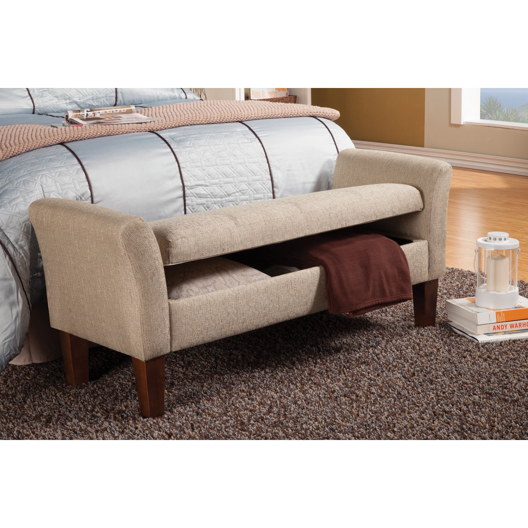 Creating A Cozy Space With A Bedroom Upholstered Bench