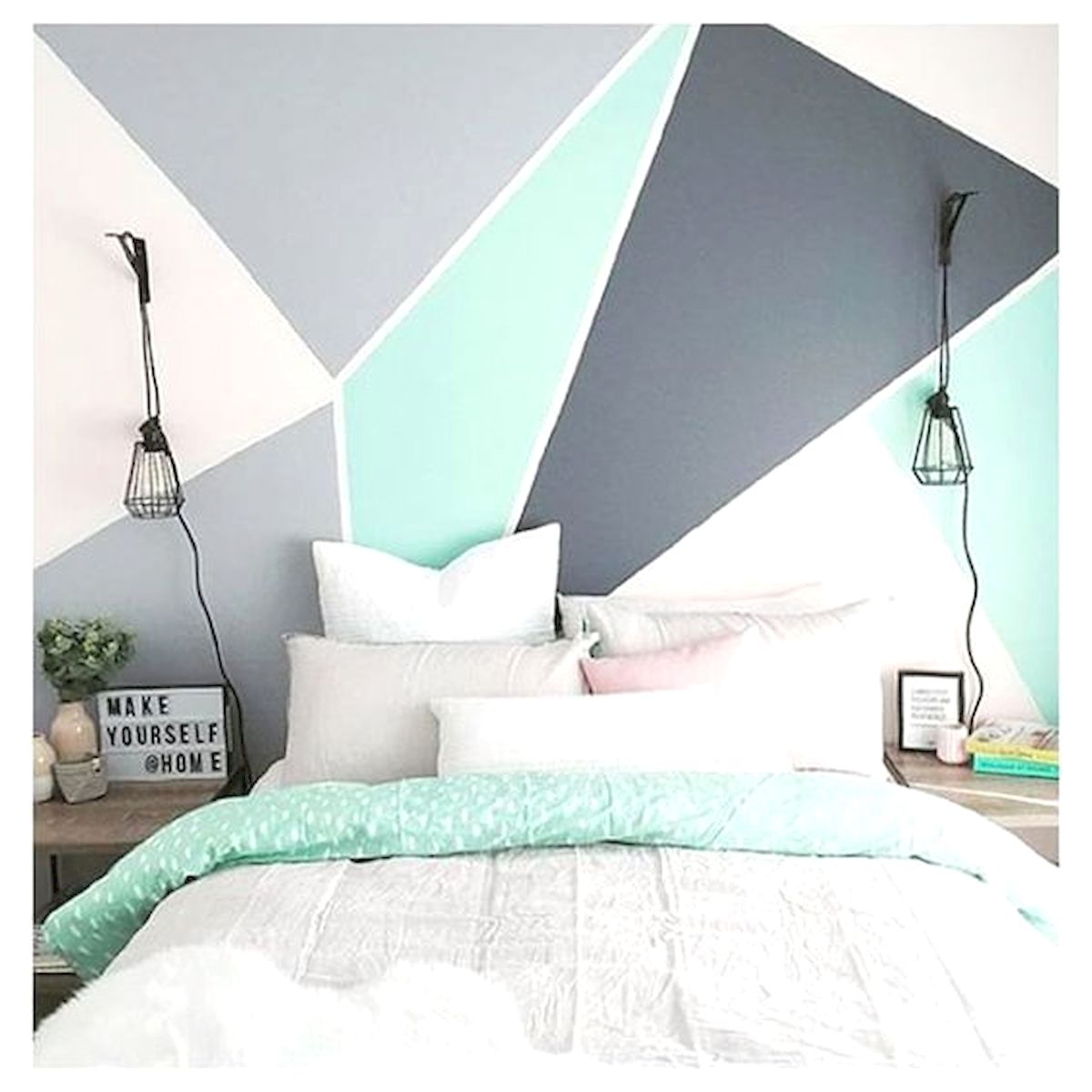 DIY Delight: Step by Step Guide To Painting A Striking Bedroom Accent Wall