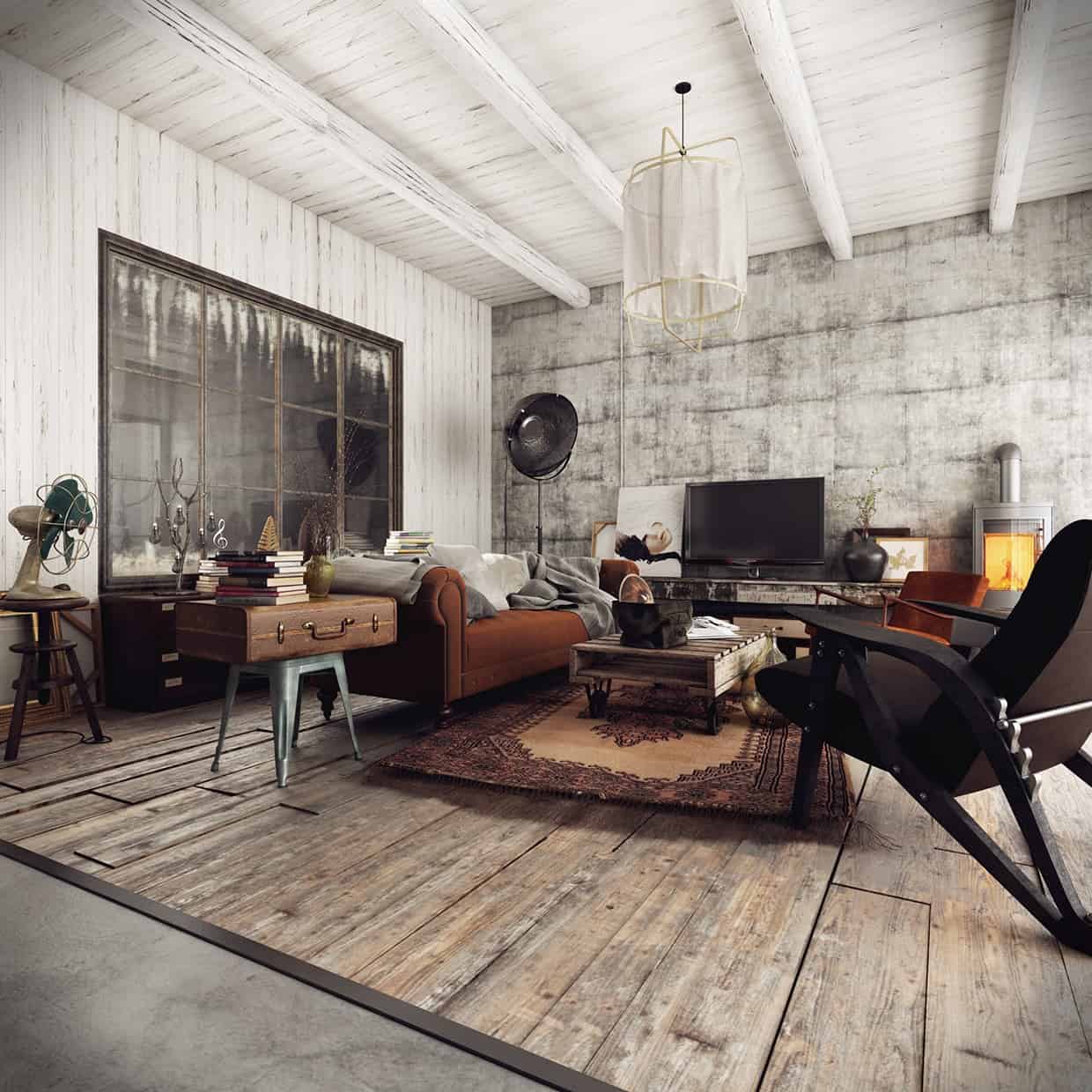 Raw And Real: The Appeal Of Industrial Home Decor
