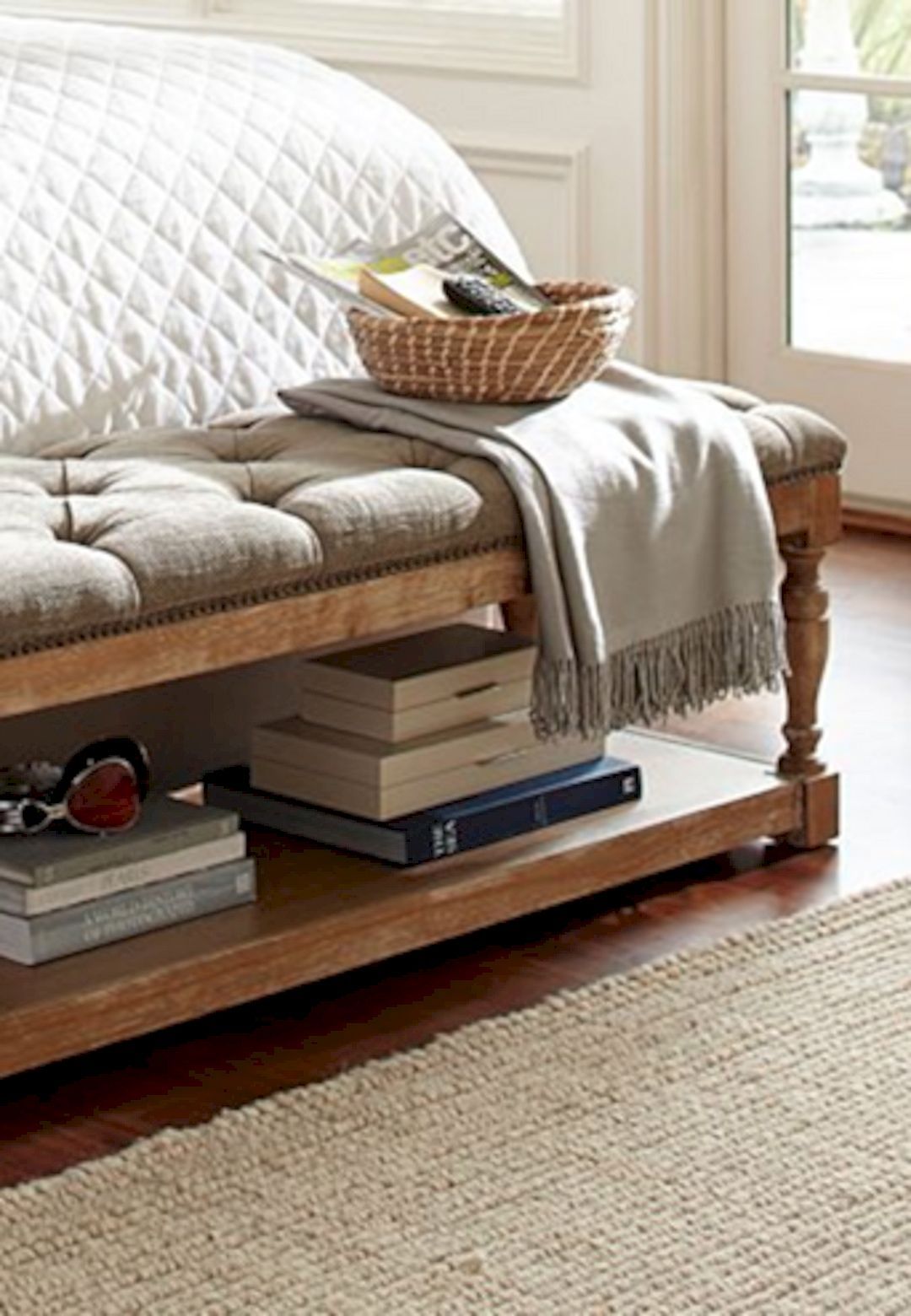 Bedroom Storage Bench: An Elegant Solution For Clutter