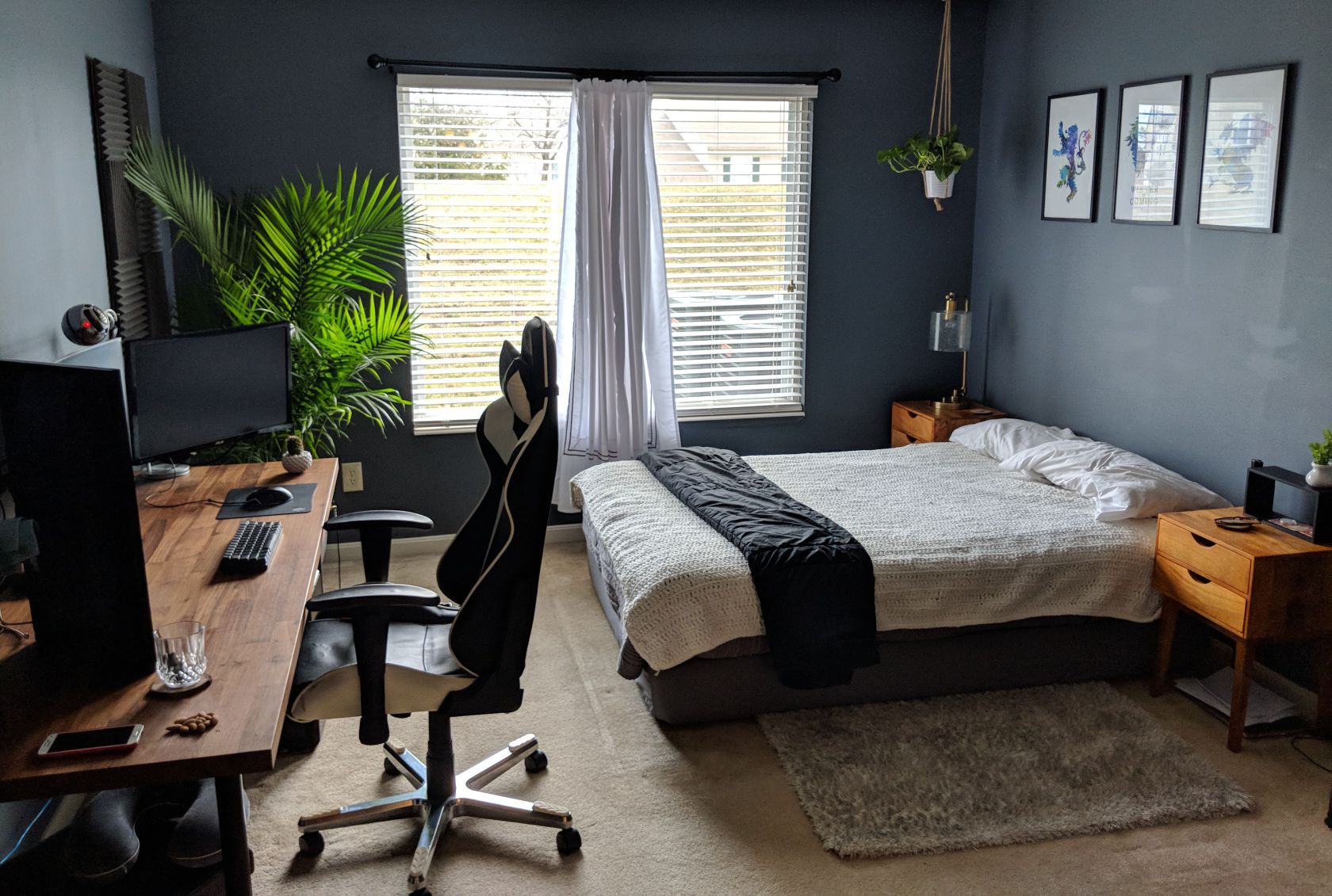 From Workspace To Sleep Space: Curtains In Home Office And Bedroom Design