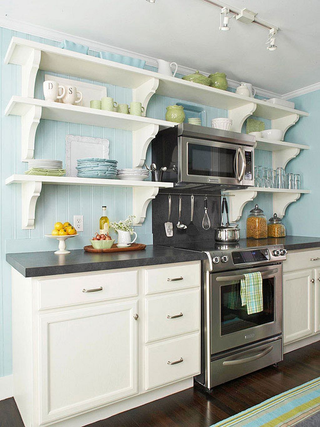 Open Shelving: The Cottage Kitchen Storage Solution