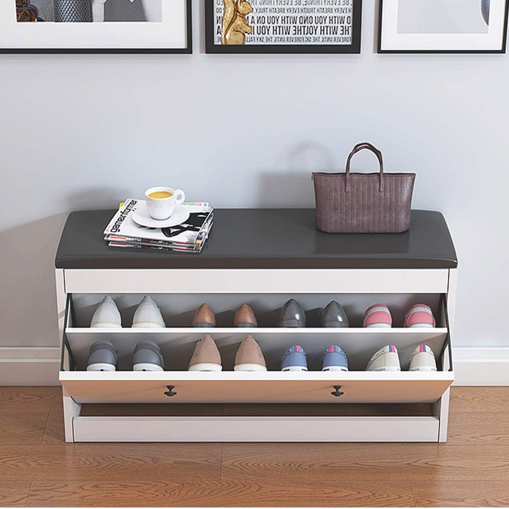 Functional Hallway Benches With Shoe Storage