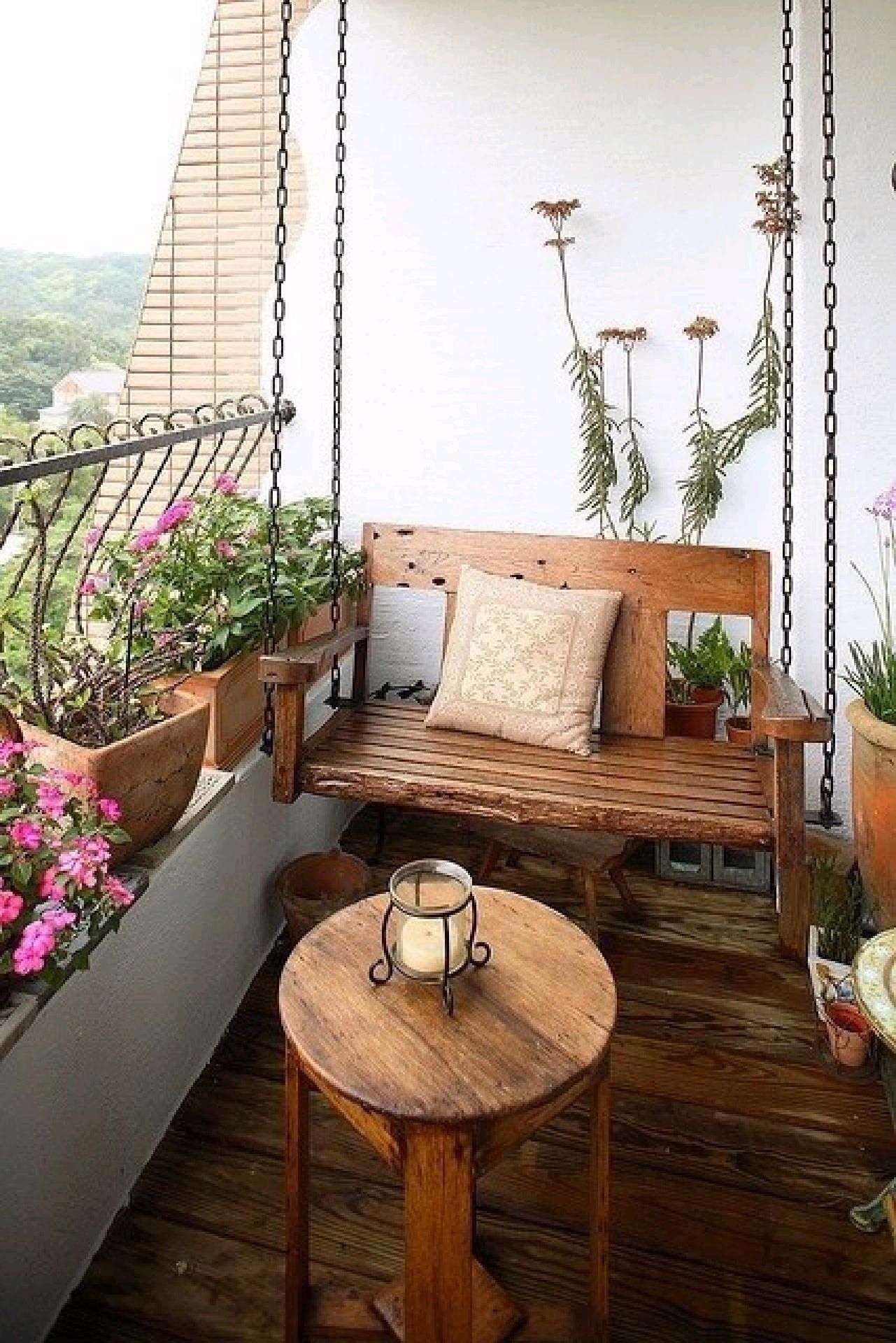 Furniture For A Small Balcony Or Terrace