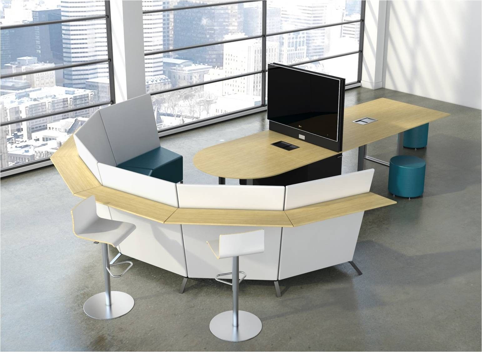 Practical And Stylish Workspace Furniture
