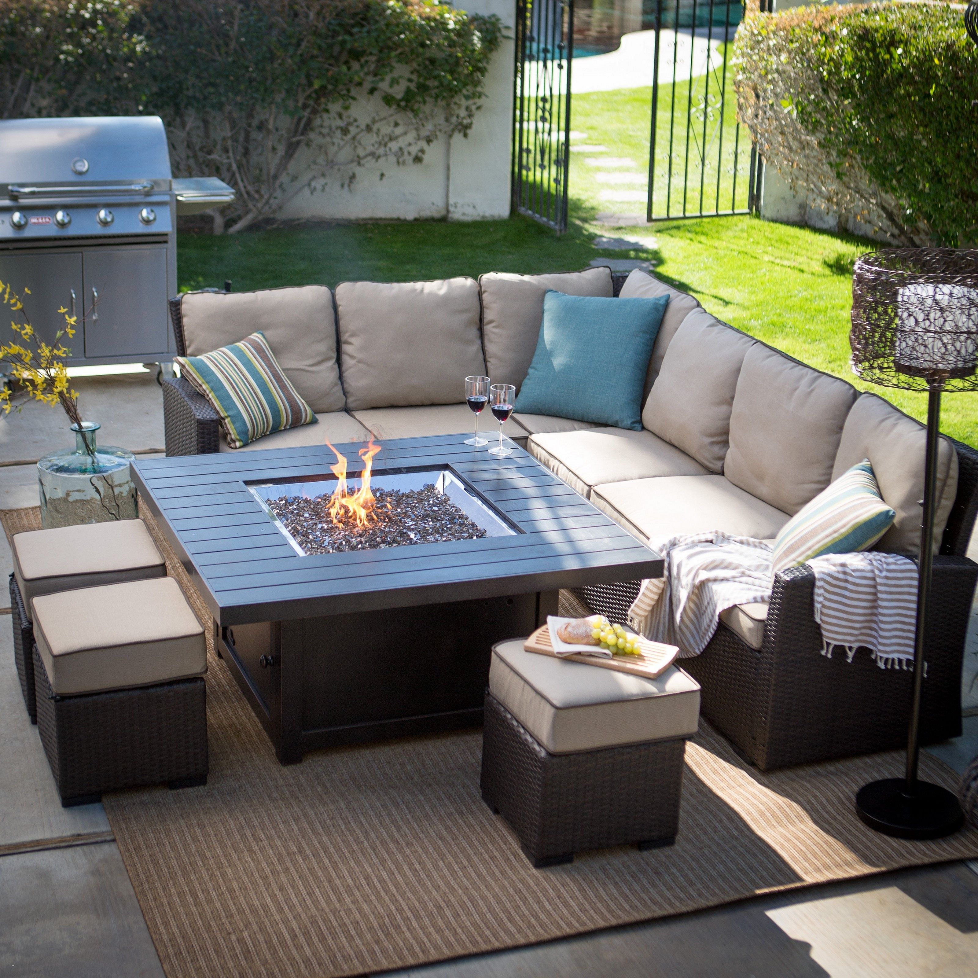 Stylish Outdoor Fire Pit Sets For Cozy Evenings