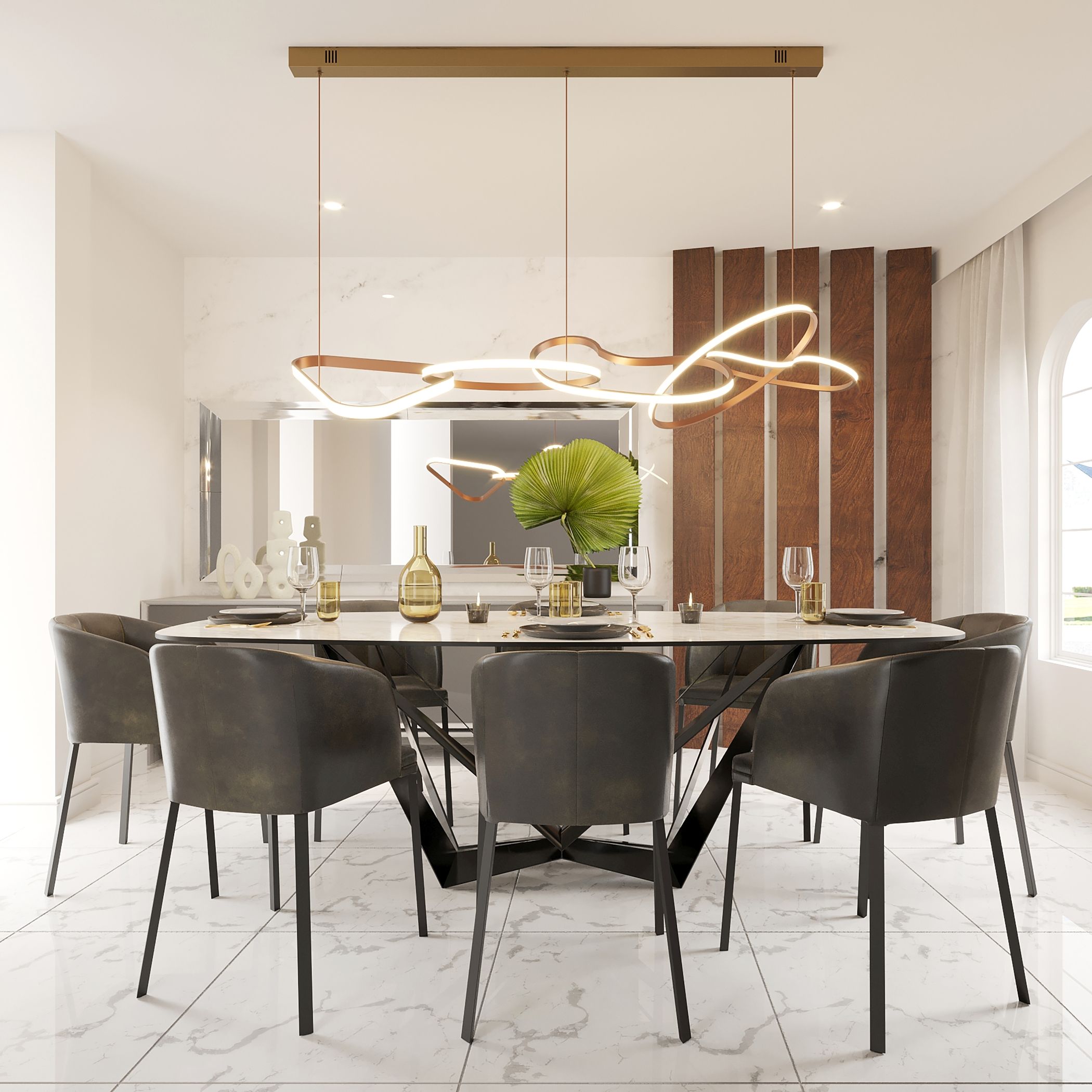 8 Unique Lighting Fixtures For A Dining Room Makeover