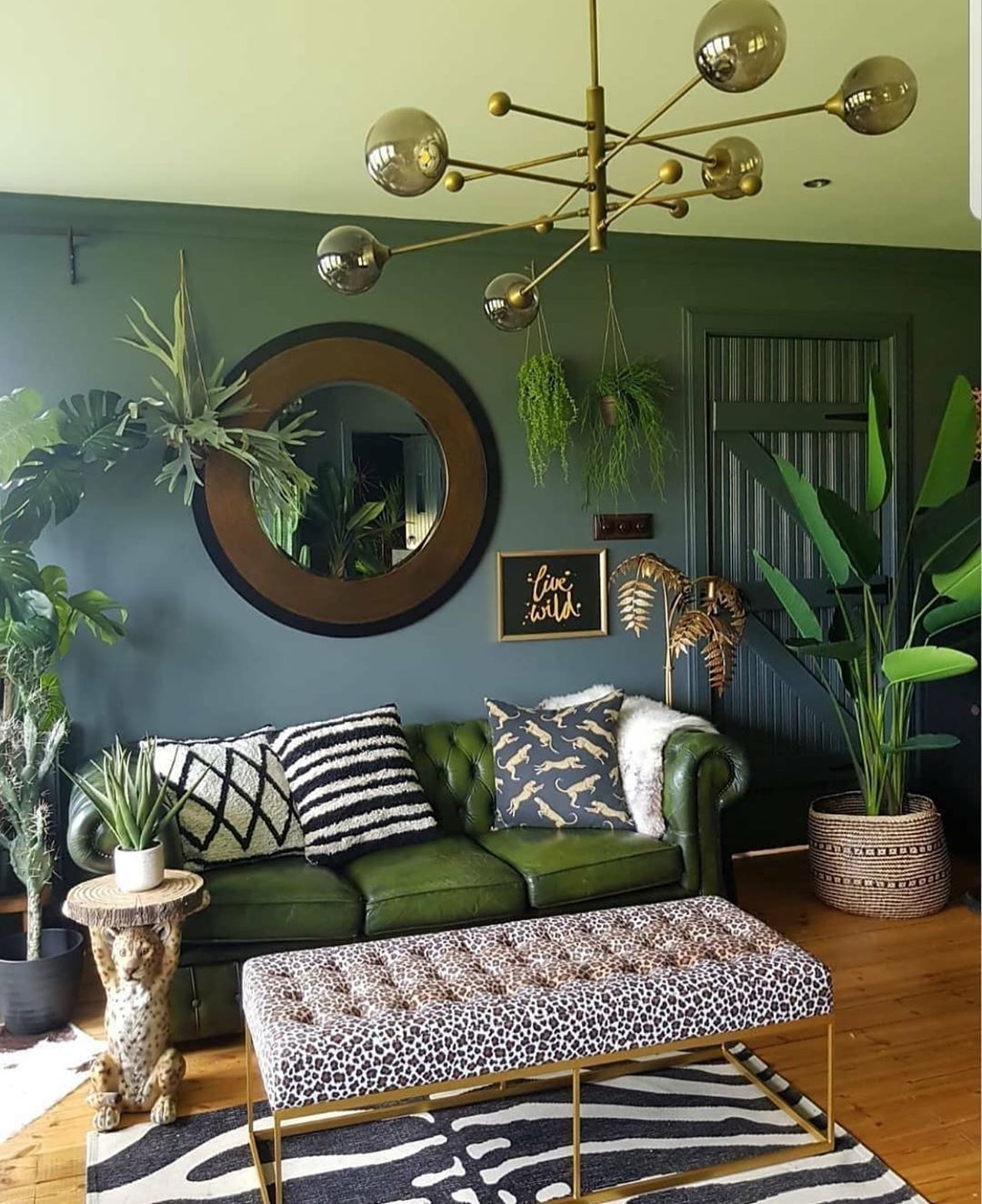 Green Living Room Design: 10 Ideas To Bring The Outdoors In
