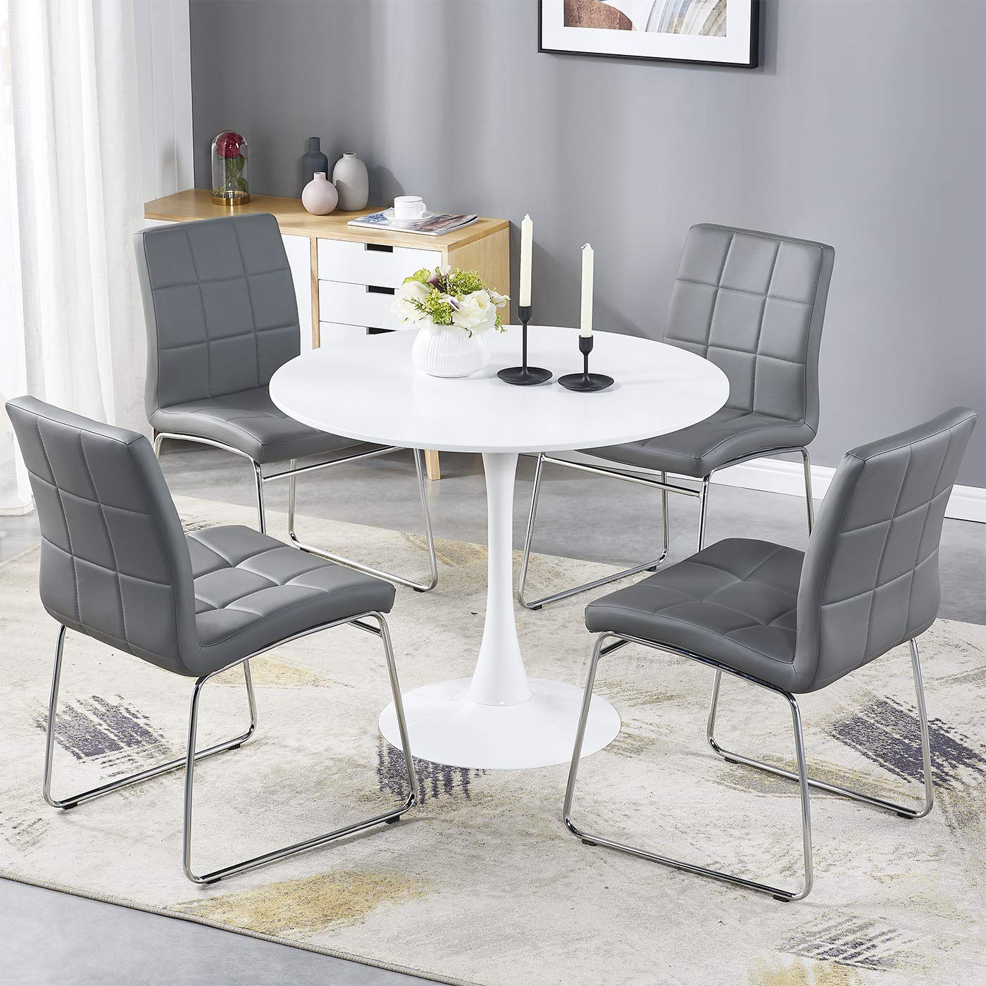 Compact Dining Table And Chairs