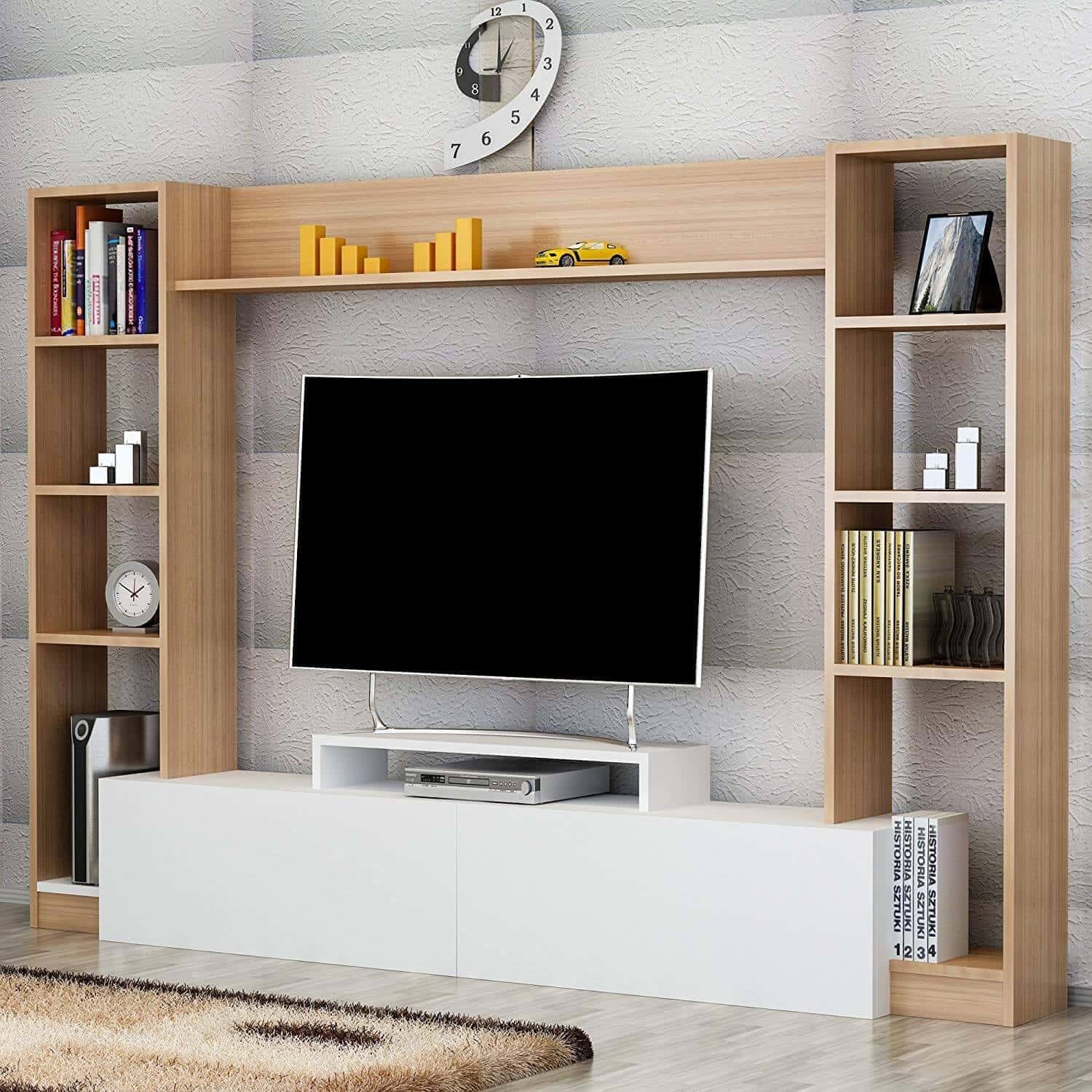 Functional TV Stands With Built in Storage