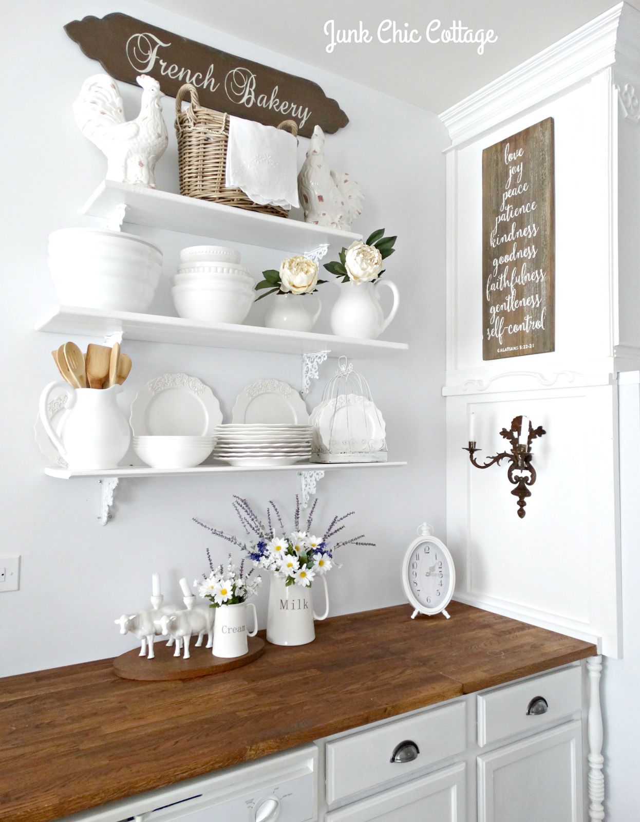 Open Shelving: The Cottage Kitchen Storage Solution