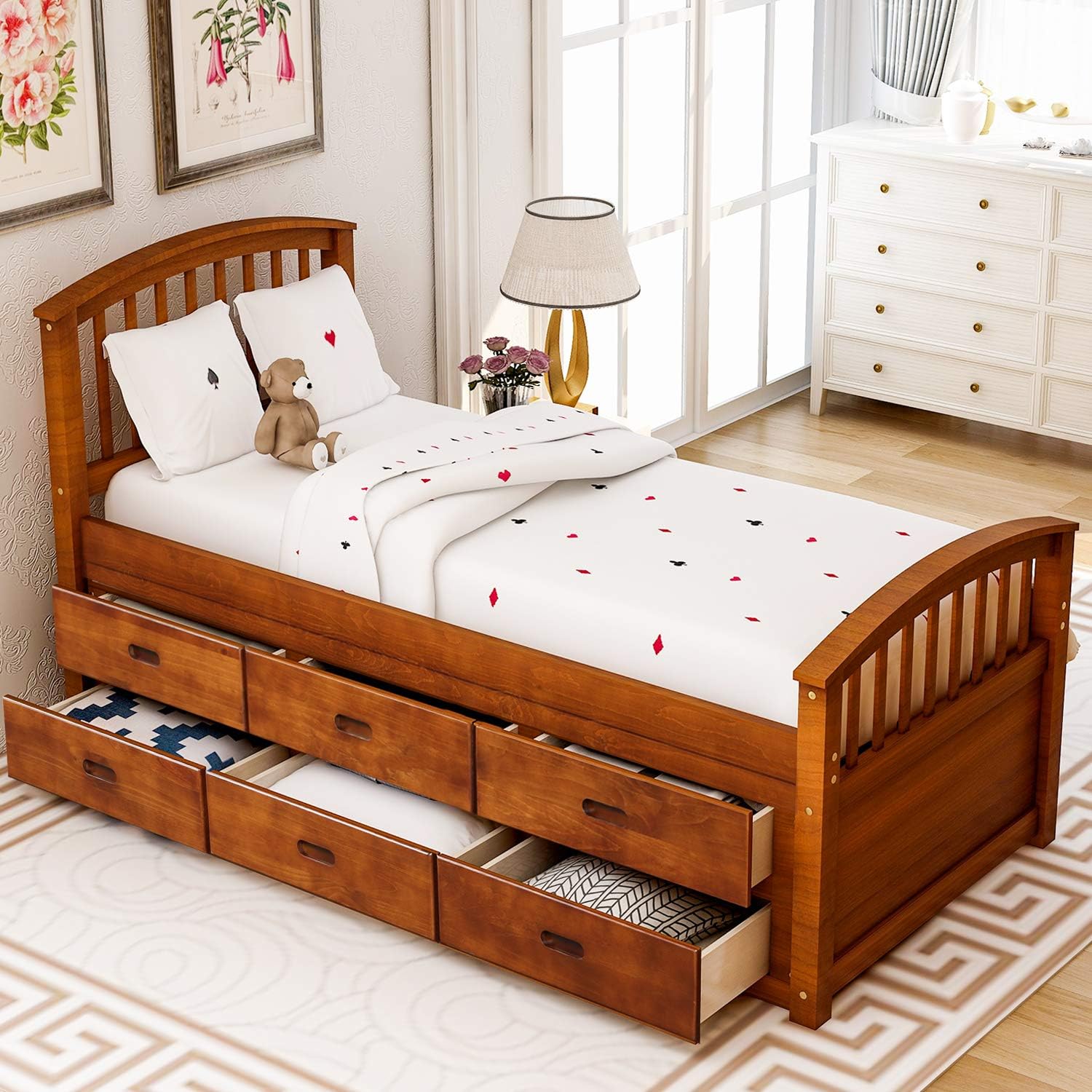 Storage Beds With Built in Drawers