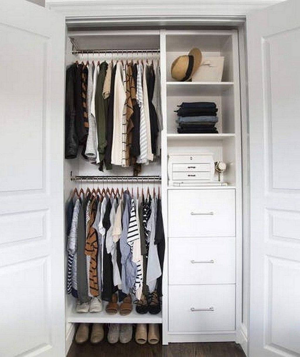 Space efficient Wardrobe Closets For Small Bedrooms