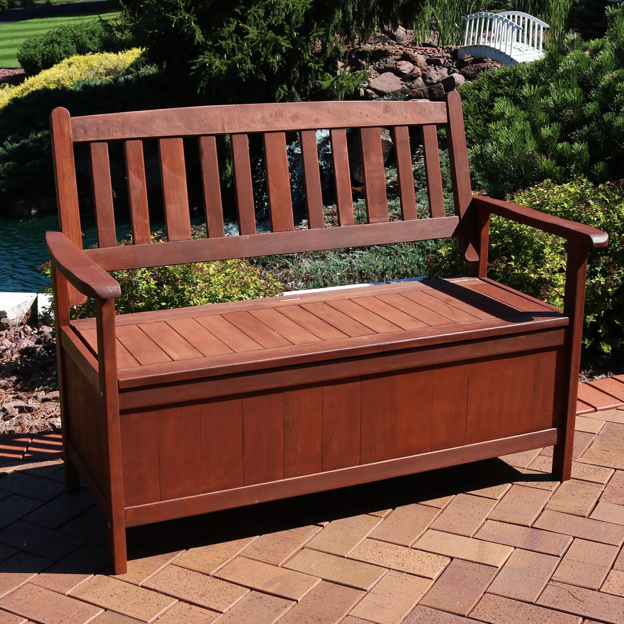 Outdoor Storage Bench Seat